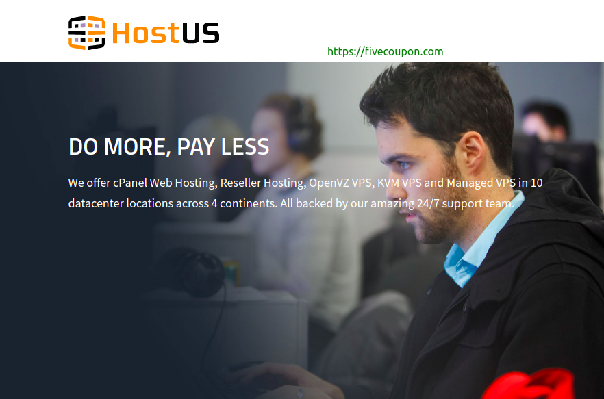 HostUS Coupon on February 2024 – Save 50% Off