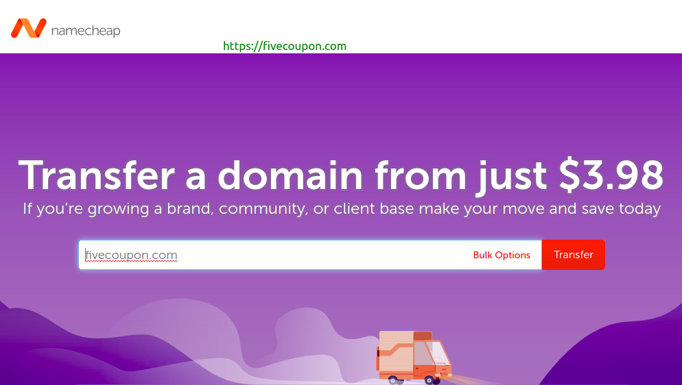 Namecheap Transfer Week Sale – Transfer a domain from just $3.98