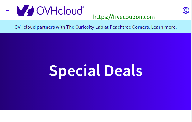 OVHcloud Coupon & Promo Codes on January 2022