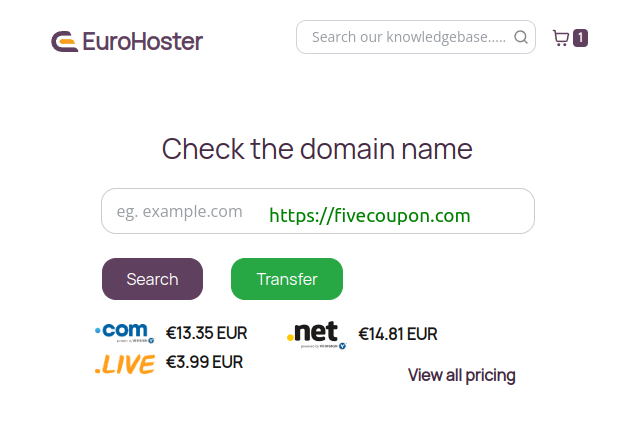 EuroHoster Coupon & Server Deals – Up to 50% Off