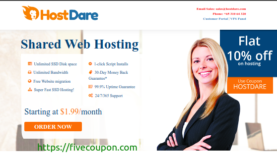 HostDare April 2024 Promo – Up to 60% Off – China Optimized Network