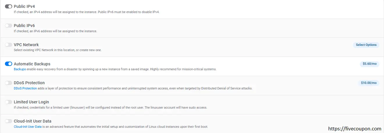 Vultr-Additional-Features